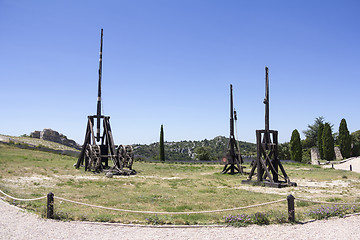 Image showing Trebuchet Medieval weapon