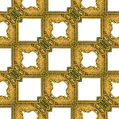 Image showing Golden Frames Seamless