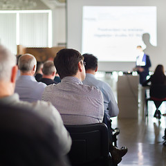 Image showing Audience in the lecture hall.