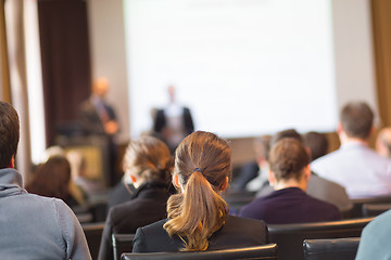 Image showing Audience in the lecture hall.