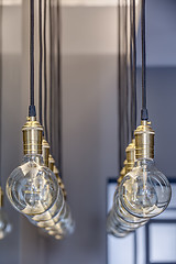 Image showing Edison lamps 