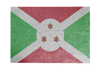 Image showing Large jigsaw puzzle of 1000 pieces - Burundi