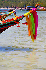 Image showing asia in the  kho tao  south china sea anchor