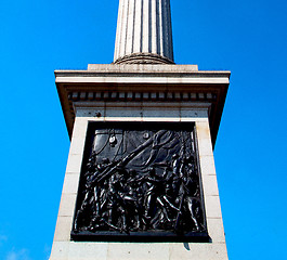 Image showing column in london england old architecture and sky