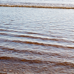 Image showing abstract in morocco  sea africa ocean wave and lanscape  