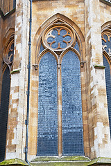 Image showing   westminster  cathedral in london england old  construction and