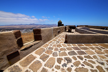 Image showing house arrecife  lanzarote  spain the old  