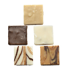 Image showing Pieces Of Chocolate Fudge