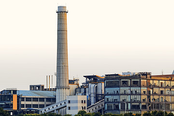 Image showing Glow light of petrochemical industry