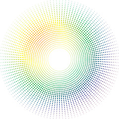 Image showing rainbow sun
