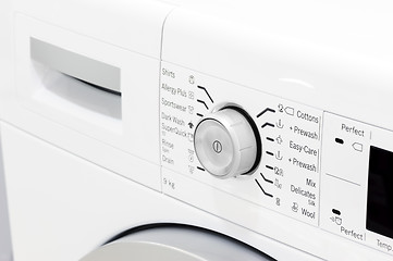 Image showing washing machine\'s control panel