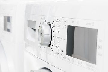 Image showing closeup of laundry or washing machine