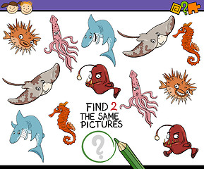 Image showing educational game cartoon