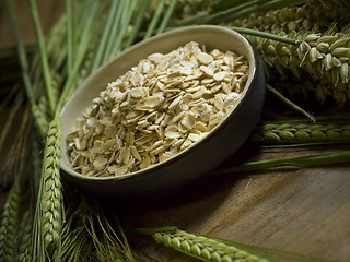 Image showing oatmeal