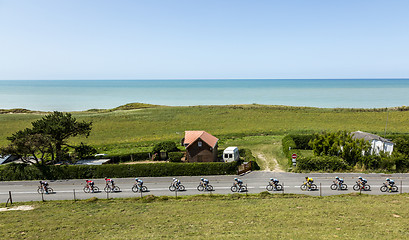 Image showing The Peloton - Tour de France 2015