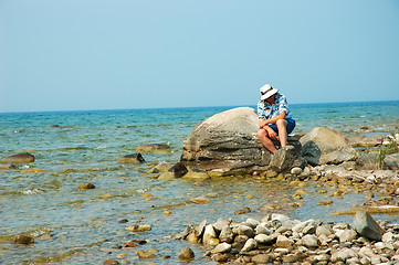 Image showing Old Man and The Sea