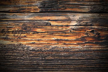 Image showing weathered spruce plank real texture