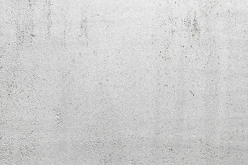 Image showing Grungy White Concrete Wall Background