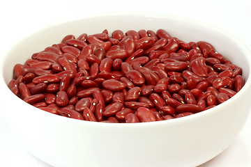 Image showing Red Kidney Beans in a bowl