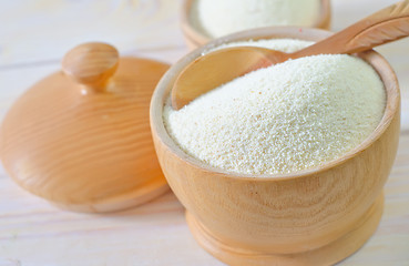 Image showing semolina