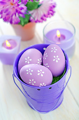 Image showing easter eggs