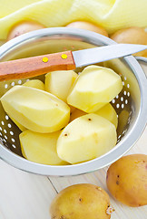 Image showing raw potato