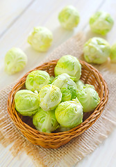 Image showing brussel cabbage