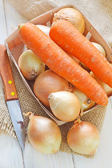 Image showing onion and carrot