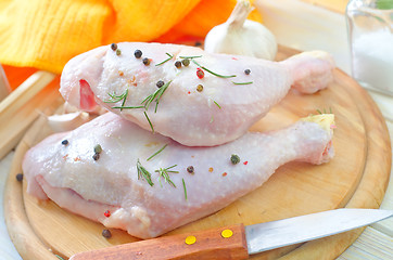 Image showing chicken legs