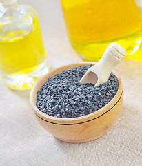 Image showing black sesame