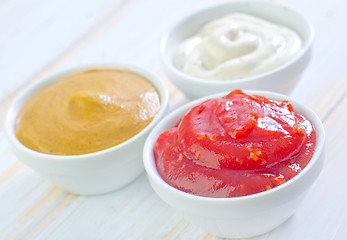 Image showing sauces