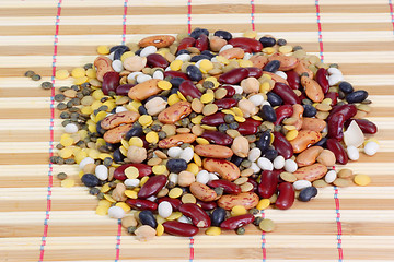 Image showing Mixed dried beans