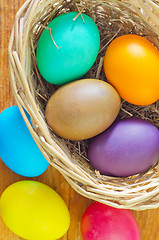 Image showing easter eggs