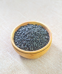 Image showing black sesame