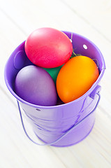 Image showing easter eggs