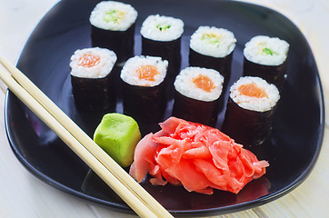 Image showing sushi