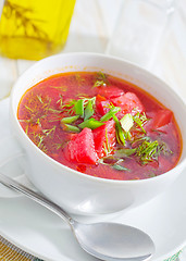 Image showing fresh soup