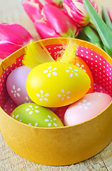 Image showing easter eggs