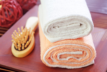 Image showing towels