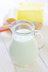 Image showing Milk in jug