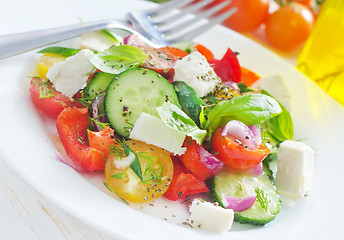 Image showing greek salad