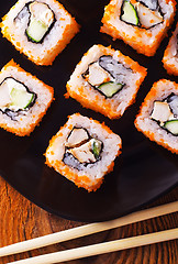 Image showing sushi