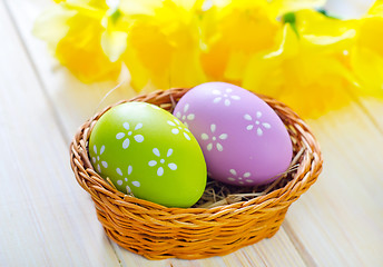 Image showing easter eggs