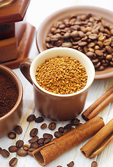 Image showing different kind of coffee