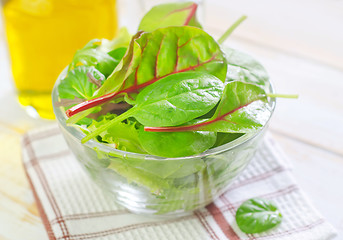 Image showing fresh salad