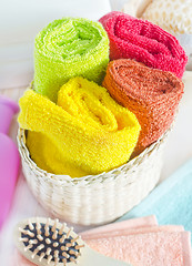 Image showing color towels