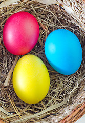 Image showing easter eggs