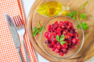 Image showing vegetarian salad