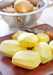 Image showing raw potato