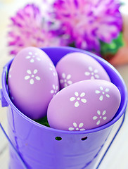 Image showing easter eggs